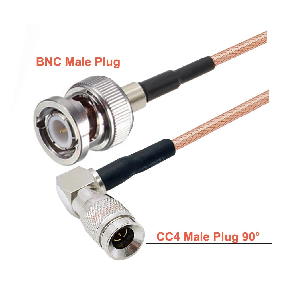 HD SDI Cable Straight BNC Female to Mini BNC DIN 1.0/2.3 CC4 Male RG179 Pigtail 75 Ohm for Blackmagic HyperDeck Shuttle