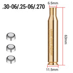 Laser Bore Sighter .22LR .177 .223Rem 9mm/.38spl 300WIN .30-06 8X57JS Barrel for Pistol Rifle Airsoft Cartridge Collimator