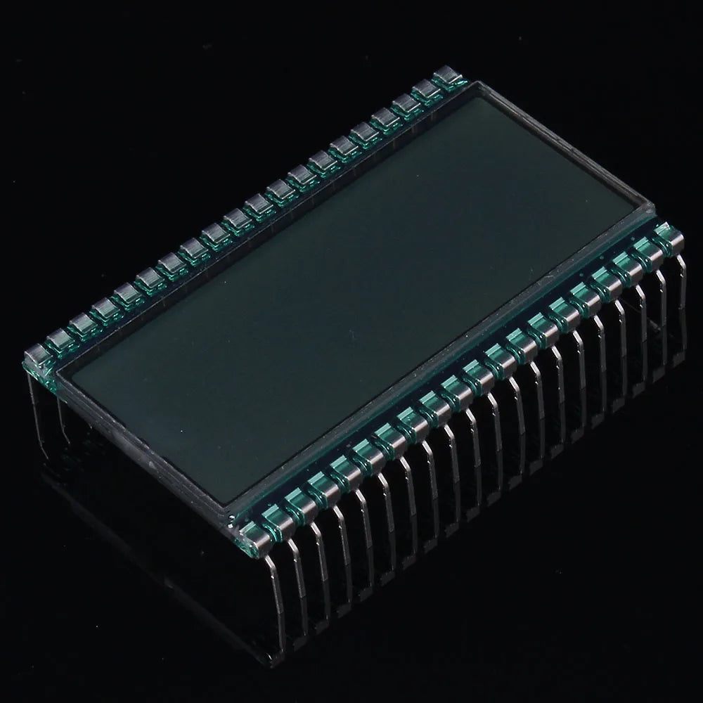 EDC190 4-Digit LCD Digital Tube Display Clock Static Temperature Positive Display Driving TN type 8-Character 7-Segment