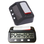 HQT101 Digital Chess Timer Count Down Up Chess Clock Professional Memory Function Chess Timer for Game Competitions