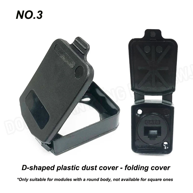 D Type RCA Female Jack YS367A Mounting Module Solder Socket AV Audio Video Connector for DVD Panel