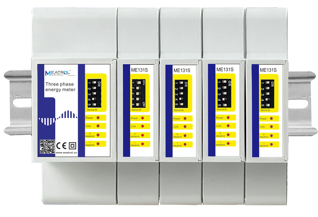 Multi Circuit Energy Meter ME131 Rogowski Coil CT Meters Multi Function Smart Power Energy Meter