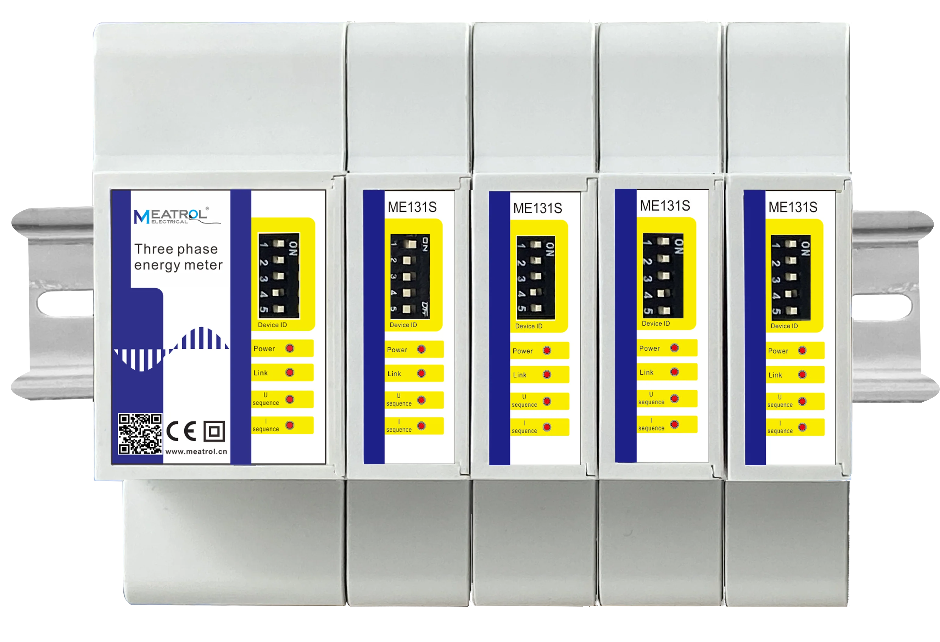Multi Circuit Energy Meter ME131 Rogowski Coil CT Meters Multi Function Smart Power Energy Meter