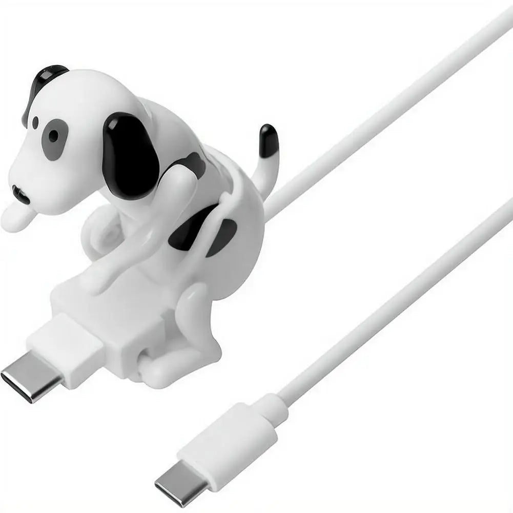 Cute Funny Dog Humping Phone Charging Cable Smartphone To Micro USB Type-C Data For Android Type-C Mobile Phone Charging