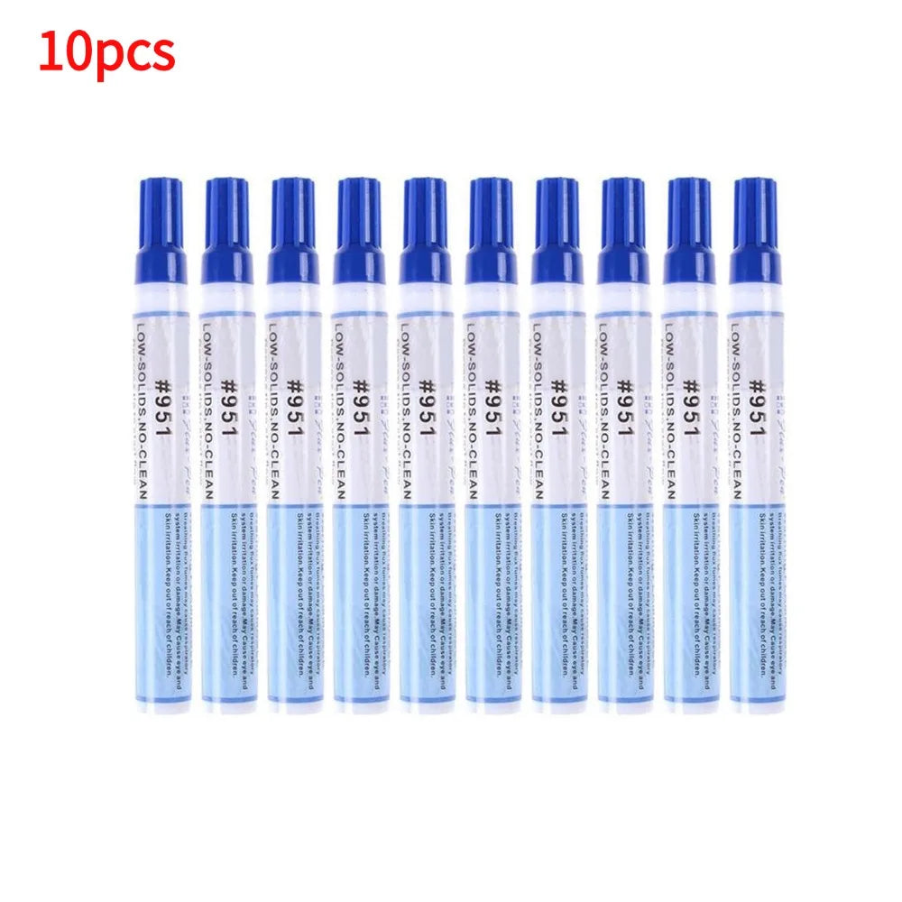 Soldering Rosin Flux Pen 951 Low Solid Non clean DIY Solder Power Cleaning free Welding Pen For Kester Soldering Solar Panel