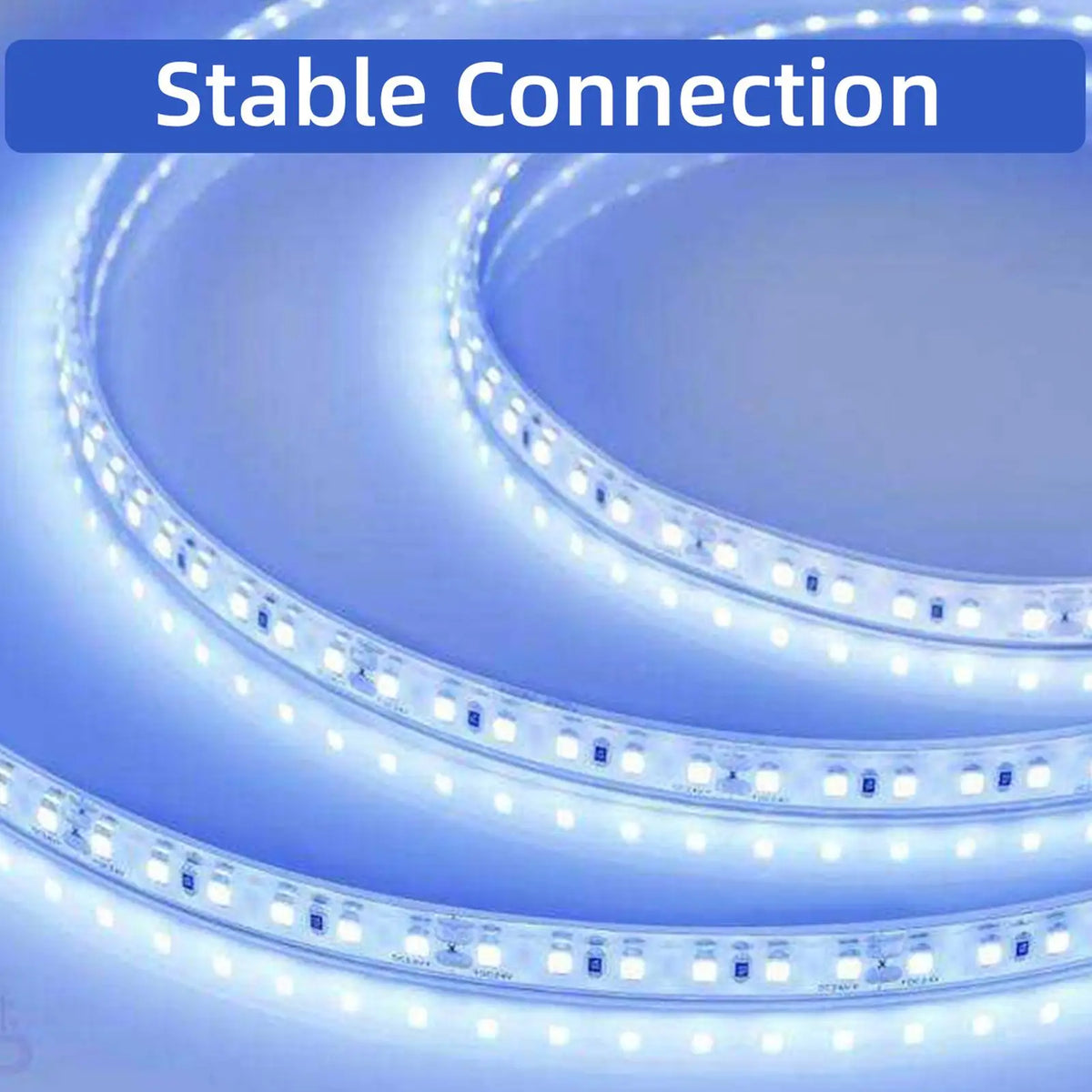 LED Strip Connectors 2Pin 8mm 5V/12V/24V Versatile LED Light Solderless Connector Adapter for 22AWG/20AWG/18AWG/16AWG Solid Wire