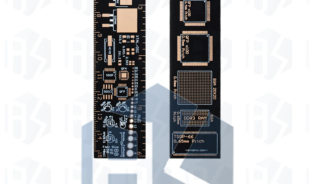1~10PCS EGBO PCB Ruler For Electronic Engineers For Geeks Makers For Arduino Fans PCB Reference Ruler PCB Packaging Units v2 - 6