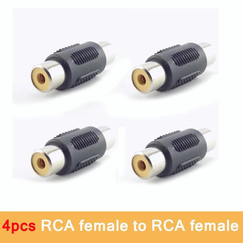 4Pin M12 GX12 Aviation Head Male/Female to RCA DC Male Female Connector Cable Plug Cord Converter for Car Rear Camera Monitor T1
