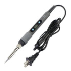 80W Digital Display Soldering Iron Set With Adjustable Temperature Tin Wire Multimeter Repair Tool With Soldering Iron Head