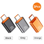 10A USB 3.0 To Type C Mini Fast Transfer USB Type C Female To USB PD Adapter Suitable for Mobile Computer Car Charger Converters