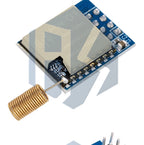 LoRa SX1278 RA-01/RA-02 Spread Spectrum Wireless Module, 433 MHz Wireless Serial Port, SPI Interface with Antenna, Designed