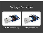 CH340X/CH9102X UART USB to TTL 3.3V 5V USB UART CP2102 CDSENET E15-USB-T2 Wireless Test Board Adapter For RF Serial Module