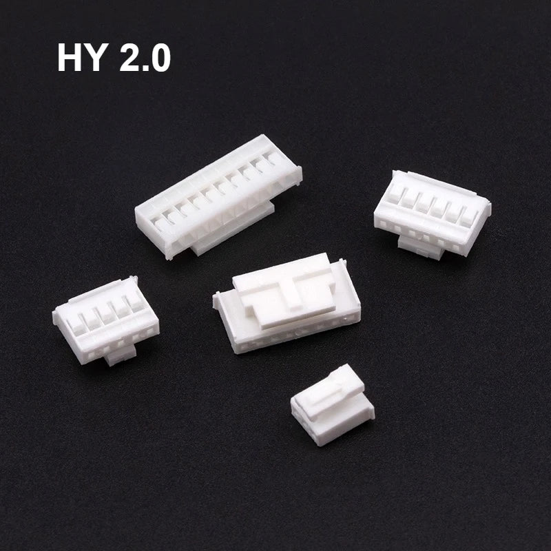 50/100PC SH/PH/XH 1.0mm 1.25mm 1.5mm 2.0mm 2.54mm Housing Shell Connector 2/3/4/5/6/7/8/9/10P 1.0 1.25 2.0 2.54 Plastic Plug