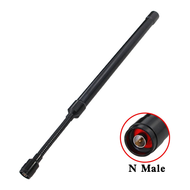5G Gooseneck Antenna 600-6000MHz 4G 5G LTE 2.4G 5.8G UWB Omnidirectional WIFI Router External Remote Antenna SMA TNC N Male Head
