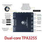 TOKBAN TPA3255 300w*2+600w 2.1 Channel High Power Bluetooth Digital Amplifier Board HIFI Stereo Subwoofer Amplifier