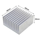 Aluminum Heatsink Radiator Heat sink Cooler for Electronic Chip Cooling With Thermal Conductive Tape