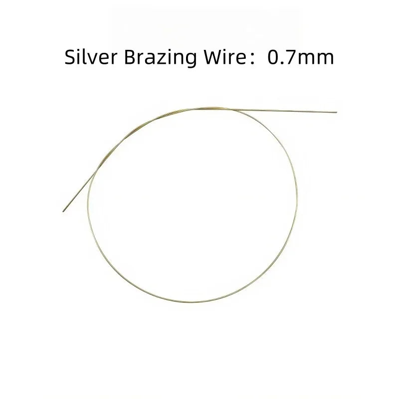 Silver Solder Wire & Sheet for Jewelry Making DIY Ring Bracelet Repair Multi Temp - Professional Easy to Use Soldering Craft Kit
