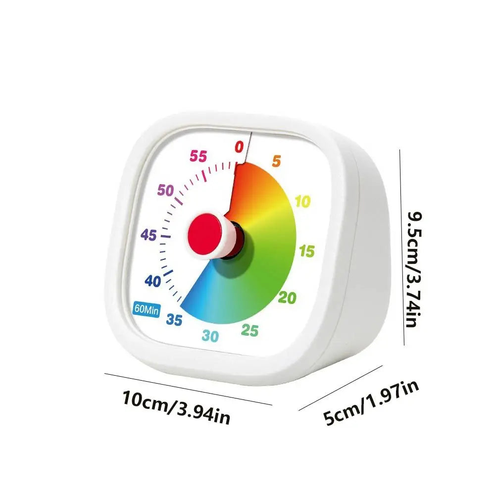 Visualization Movement Visual Timer Time Management Silent Countdown Clock with Stand Sweep Second Kitchen Cooking Timer Home