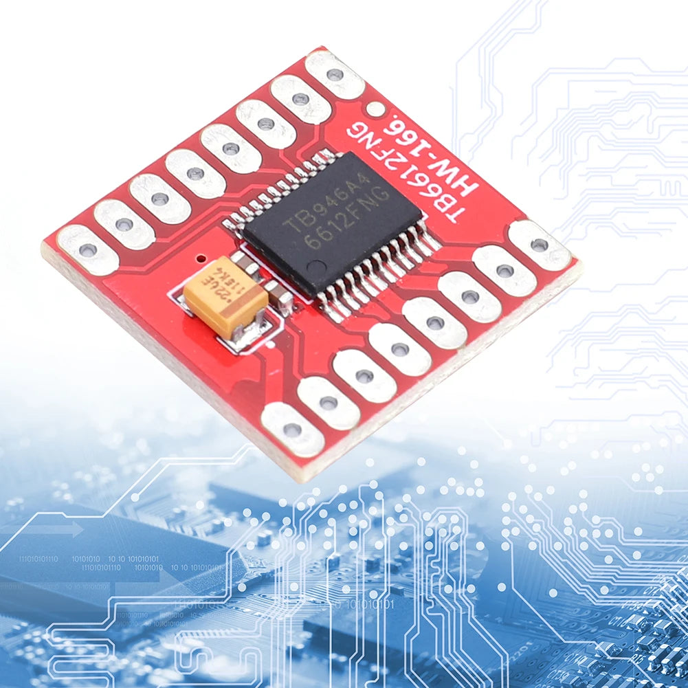 TB6612FNG Stepper Motor Driver Module 1.2A Dual DC Stepper Motor Driver Module 8 Pin for Arduino Microcontroller