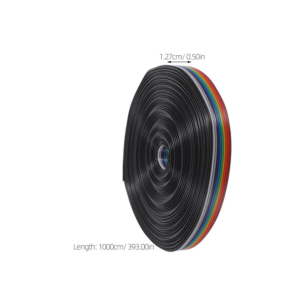 Flat Ribbon Cable 20p 1.0mm Pitch Flexible Wiring Harness Electric Component Connector for Data Signal Transmission