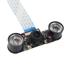 Raspberry Pi 4 Night Vision Camera with 2 Infrared Light 5MP OV5647 Webcam for Monitoring 3D Printer for Raspberry Pi 4B 3B+ 3B