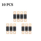 2/10PCS ANM-H3 MEGA Auto Fuse/ANM Bolt-on Blade Fuse Flat Type Fuse 30A50A 60A 70A 80A 100A 125A 175A 200A 225A -500A