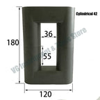 UY42 UY120/89/42 Ultra Large Power Transformer Ferrite Core Ferrite Bead Al 7300nH/N2 for Equipment or Machine, 1 Pair/Lot
