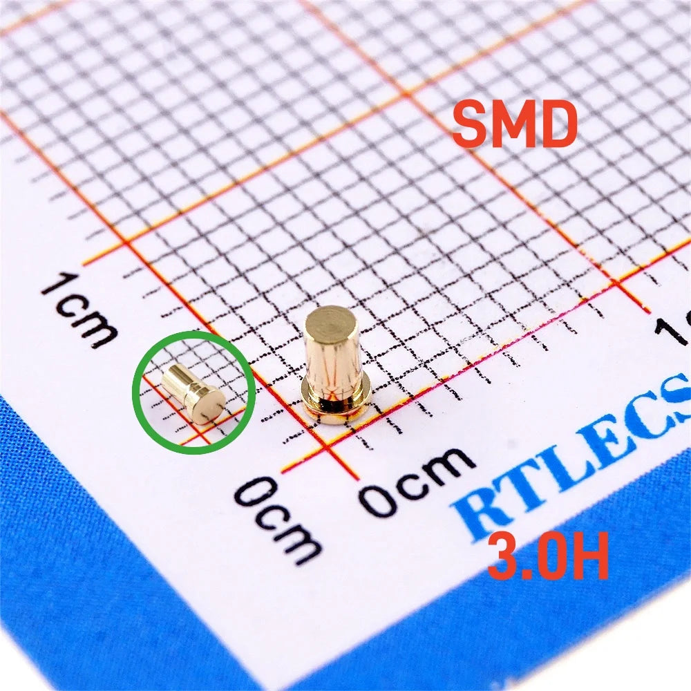 5 20Pcs Target Contact PAD Connector DIP 2.54 MM Grid 2 3 4 5 6 7 8 10 Position SMD Pogo Pin Header Strip Battery Power Charge