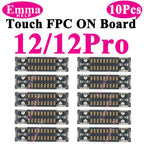10Pcs LCD Display Touch FPC Connector for iPhone 17 17Pro 16 15 14 Pro Max Motherboard Logic Board Screen Plug Replacement