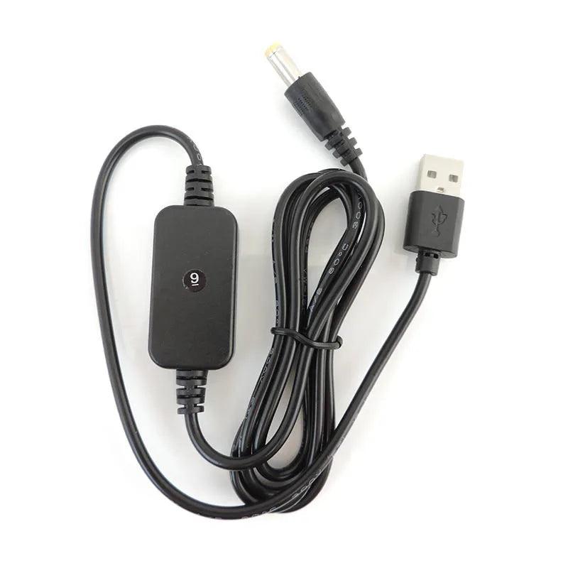 USB type a male 5V to DC 9V 12V Step Up Boost Line wire Cable Module Power Converter connector powerbank charging Cable Module