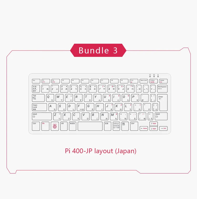 Raspberry Pi 400 Personal Computer or Kit,Quad-core 64-bit Processor 4GB of RAM ,WiFi Dual-display Output For 4K