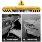 Car Emergency Light Solar RGB Car Strobe Warning Lights Multifunction Decoration Anti-Collision Night Driving Safety Lamp