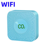 Tuya CO2 Carbon Dioxide Sensor CO2 Detector NDIR High-Precision Measurement Exceeds Standard Alarm Smart Home Linkage Tuya Senso