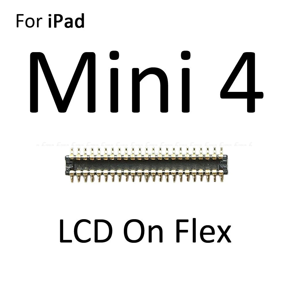 FPC Connector For iPad mini 1 2 3 4 5 Lcd Digitizer Touch Screen Connector Clip On Motherboard Main Board Flex Cable