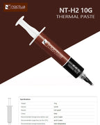 Noctua NT-H2 NT-H1 3.5g 10g Thermal Conductive grease paste For Notebook Graphics CPU Thermal Conductive Grease Chassis Radiator