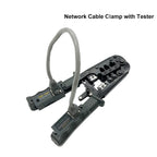 Professional Wire Stripper CAT6 Crystal Head Crimping Tool with RJ45 Cables Meter Tester for 4P/6P/8P Network Cable Cutters