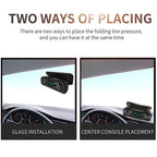 Solar Power TPMS Car Tire Pressure Monitoring System Alarm Tyre Air Pressure Meter Gauge Temperature Warning With 4 Sensors