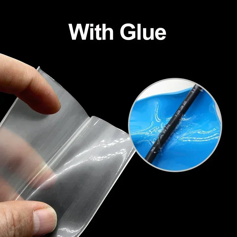 1~20M 3:1 Heat Shrink Tube With Glue Transparent 1.6/2.4/3.2/4.0/4.8/6.4/7.9/9.5/25.4/30/39mm Cable Repair Shrinkable Cover Case