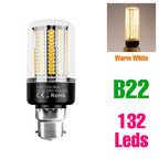 30W LED Indoor Corn Bulb E27/E26 Ceiling Lamp Bulbs E14 Spotlight B22 Living Room Bedroom Kitchen Washroom 220V Home Lighting