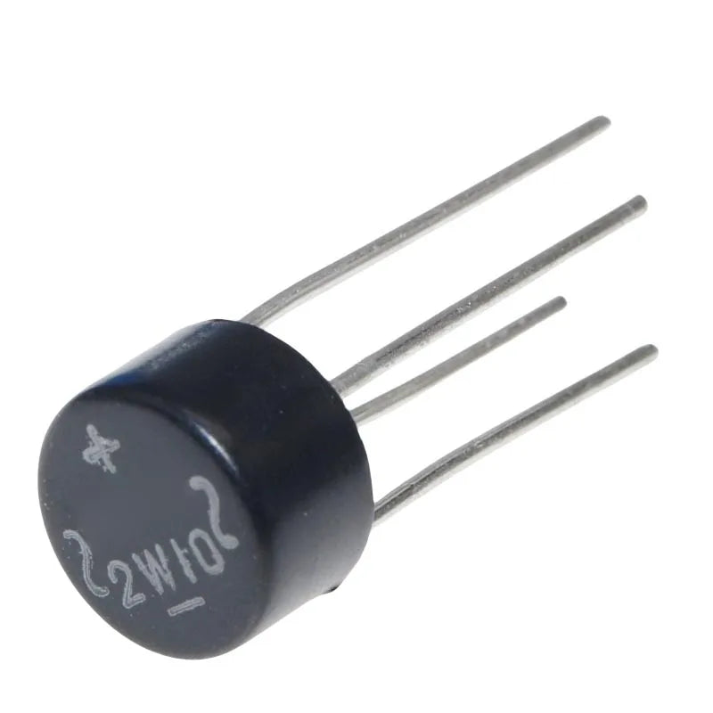 5PCS 2W10 1000V 2A DIP4 Diode Bridge Rectifier