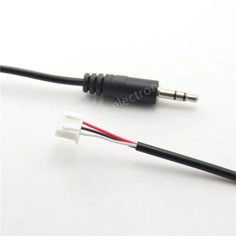 1pc 30cm 3.5mm AUX Audio Jack Cable to XH2.54 3Pin Terminal Male Female 3 Core Stereo Audio Extension Cable for Amplifier