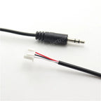 1pc 30cm 3.5mm AUX Audio Jack Cable to XH2.54 3Pin Terminal Male Female 3 Core Stereo Audio Extension Cable for Amplifier