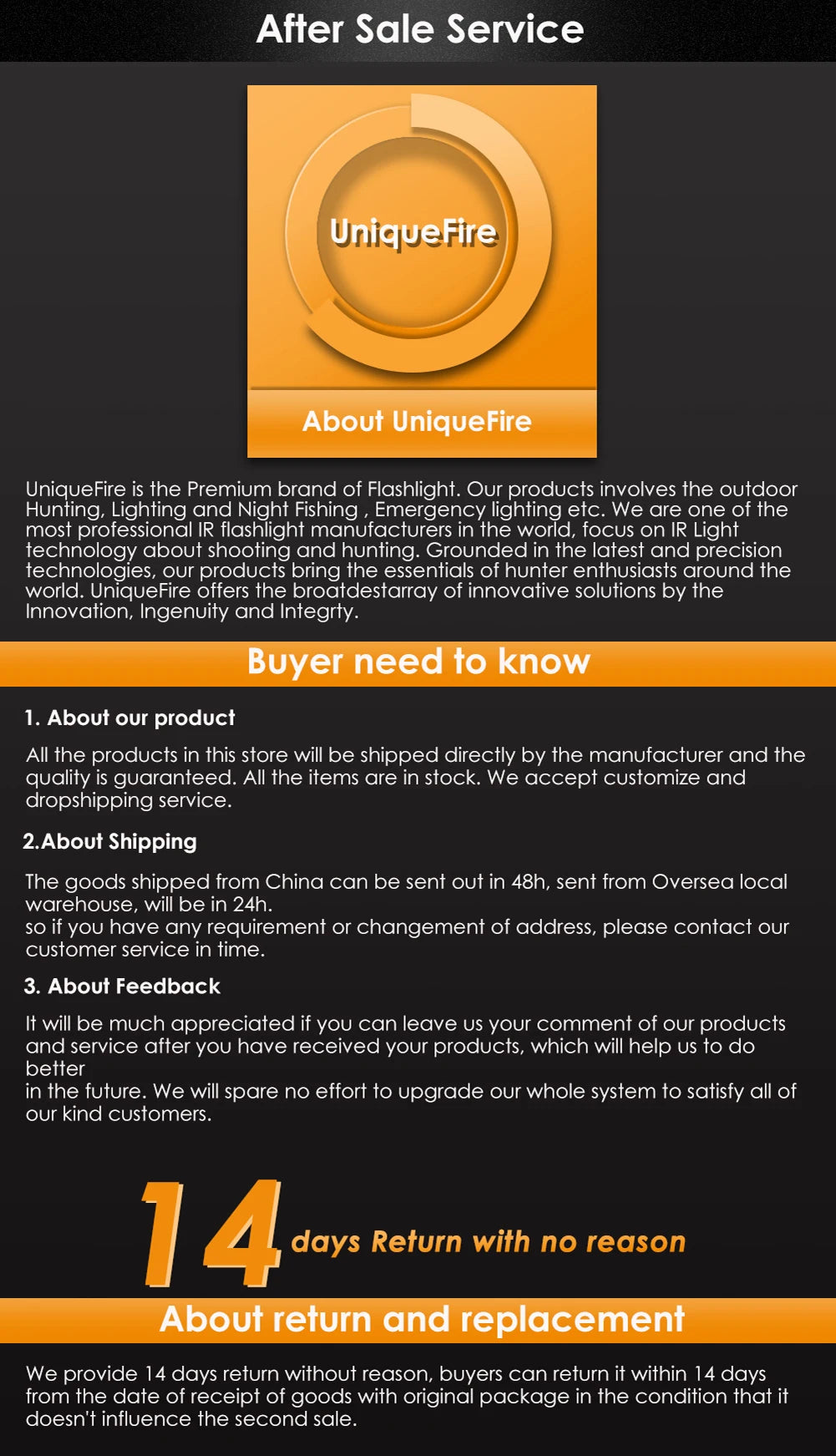 UniqueFire 50mm Lens IR850NM/940NM LED Infrared FlashLight Dimmer Switch Illuminator USB Rechargeable Torch Outdoor Night Vision