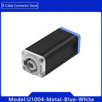 4PCS  LED Powercon AC Coupler Adapter Extender Connector High Quality Speakon Panel Mount Straight Adapter