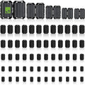 AY14 -60Pcs Ferrite Chokes Ferrite Beads Snap On RFI Noise Suppressor Cable Clip For 3.5Mm 5Mm 7Mm 9Mm 13Mm Diameter Cable