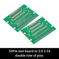 46Pin 50Pin 60Pin 2.0 0.4mm 0.5-1.0mm Pin Pitch TFT LCD SMD To DIP Adapter Board 2.54 pin space Pinboard Test Module FPC PCB