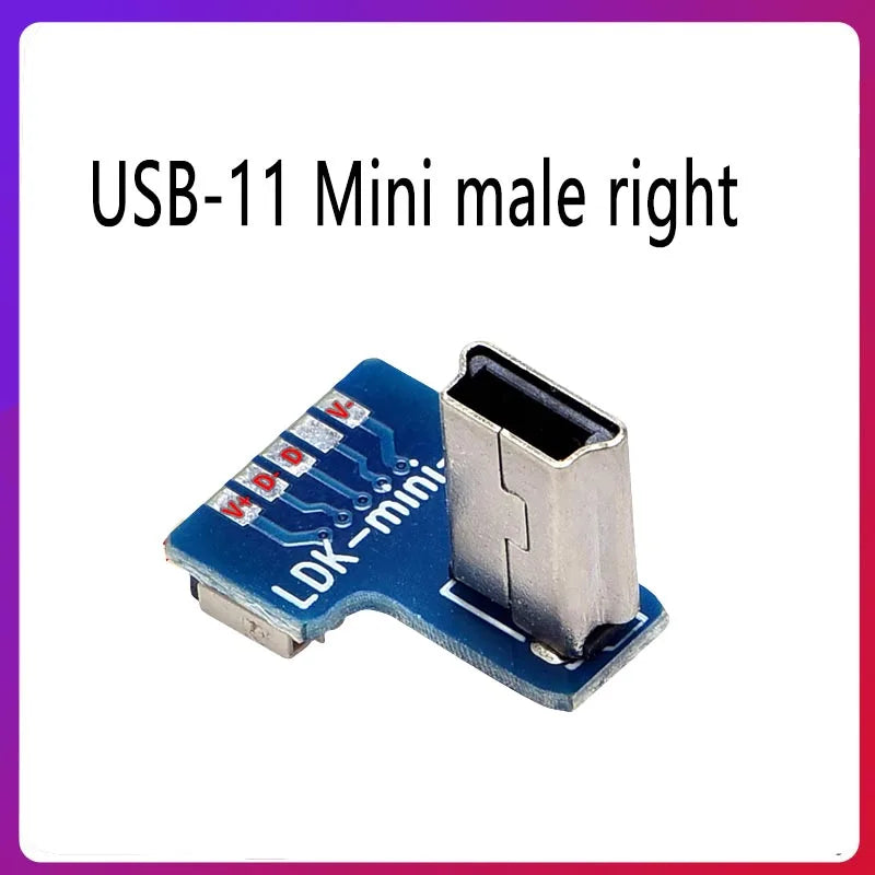 FFC Type-C Mini Micro USB Extension Ribbon Cable 90 FPV Slim Flat Soft Flexible FPC Charge FPV Brushless Handheld Gimbal Monitor