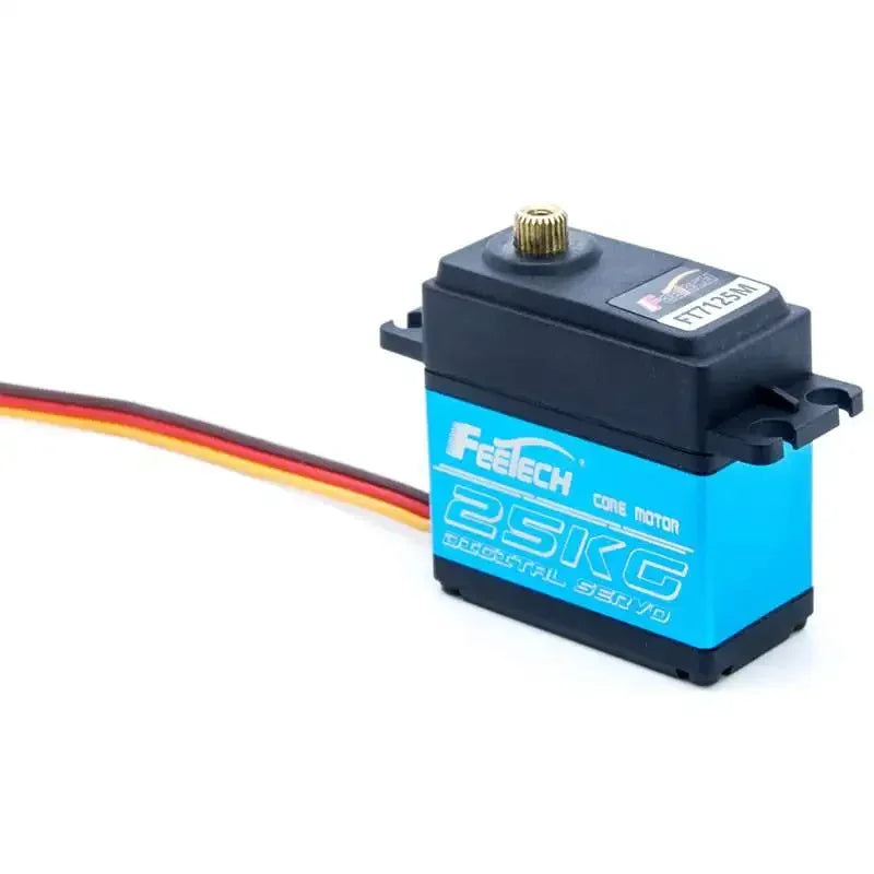 Feetech FT7125M 25kg Digital Servo Waterproof 180° Stainless Steel Metal Gear High Torque Motor for RC Baja Car Arduino DIY Boat