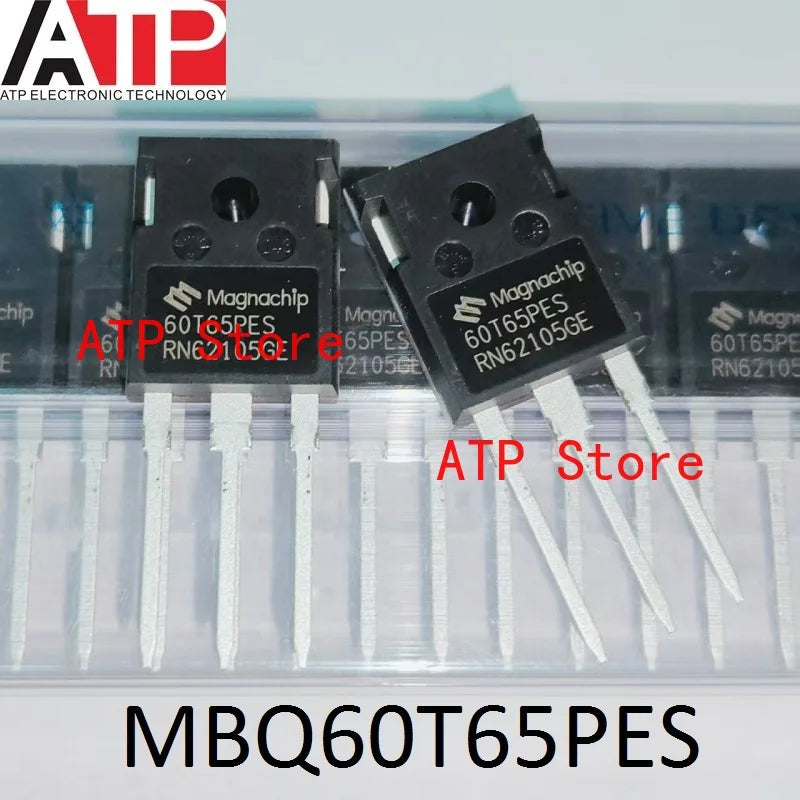 10pcs/lot 100% New Imported Original 60T65 60T65PES MBQ60T65PES TO-247 MBQ60T65PESTH IGBT Transistors 60A 650V