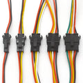5pair-100pairs 3pin 4pin 5pin 6pin JST LED Connectors, Male and Female Connector for 3528 5050 RGB RGBW RGBWW LED Strip Light